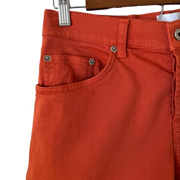 Dondup Button Fly Denim Shorts In Cinnamon Size 26 - Picture 2 of 16